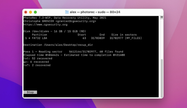 PhotoRec-mac-veri-kurtarma-programi