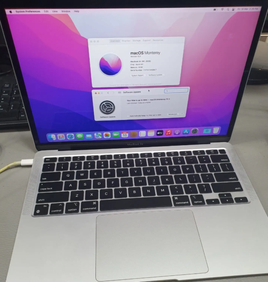 Macbook Air A2337 (EMC 3598) Yeniden Çalışıyor